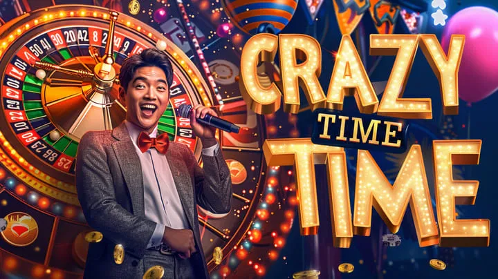 G777 Crazy Time live host scene